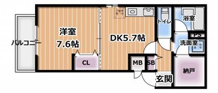 ナウボⅡの物件間取画像